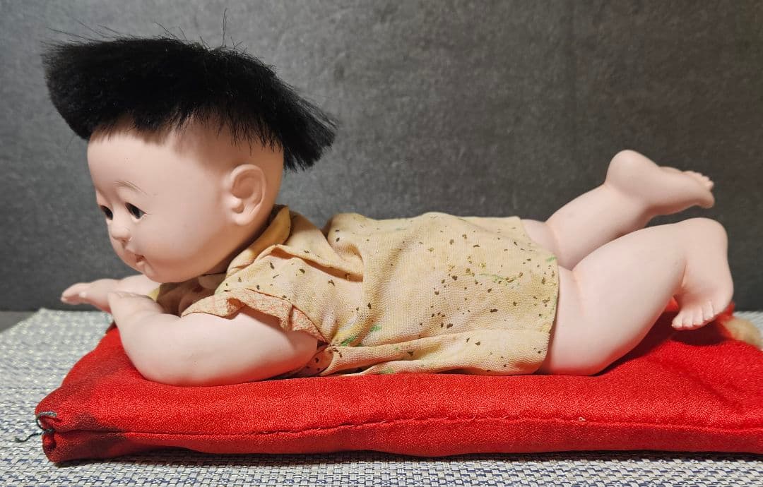 大正～昭和初期　子供人形　這子人形　市松人形 　アンティーク人形　赤ちゃん人形