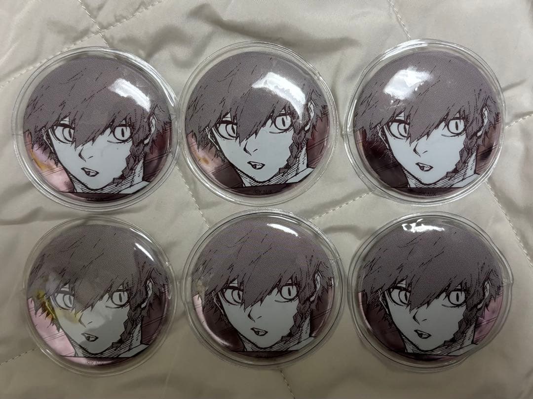 黒名蘭世　ブルーロック展　缶バッジ　48点