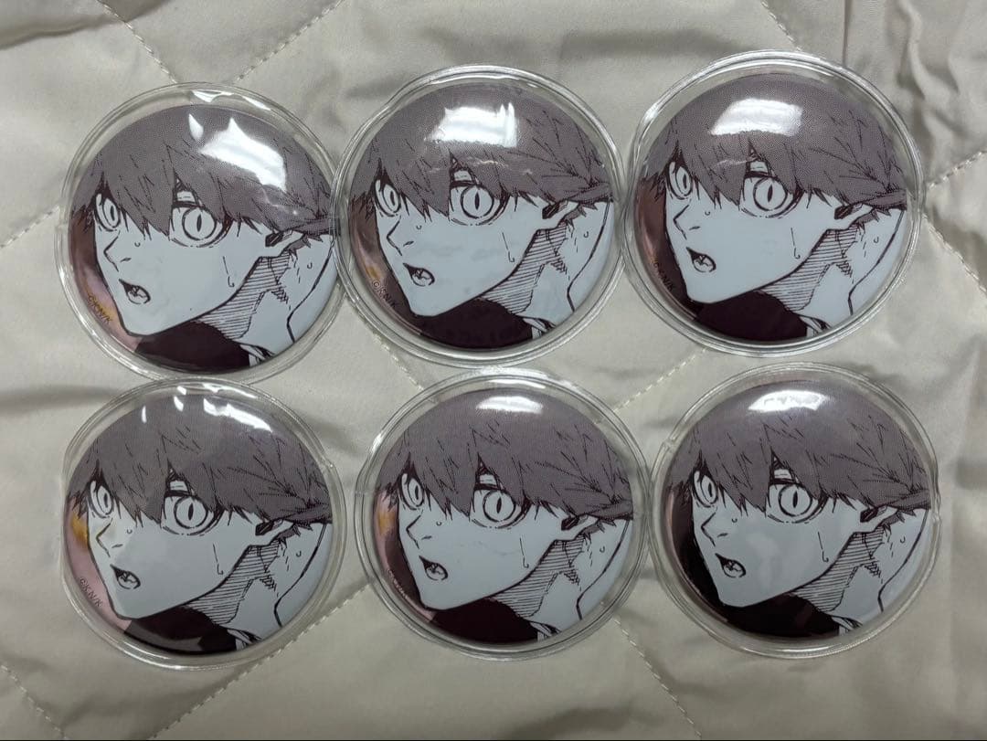 黒名蘭世　ブルーロック展　缶バッジ　48点