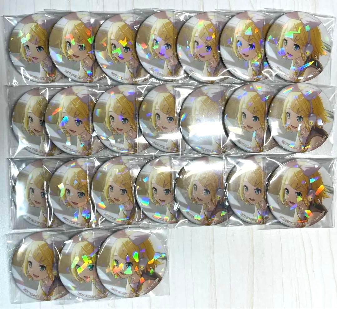 鏡音リン　特典　ホログラム缶バッジ　ホロ缶　プロセカ　7A　カラフェス　カラパレ