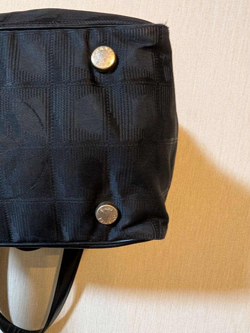 CHANEL　シャネル　ブラック　トート　バッグ