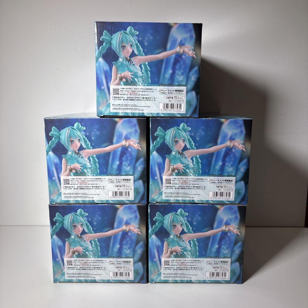 未開封 初音ミク EVOLVE Clearluxe Emerald Gem 5体