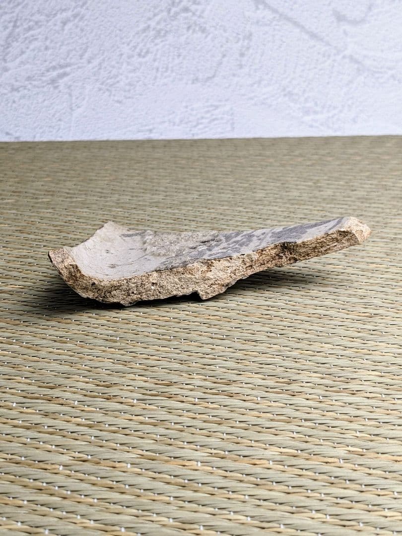 陶片　絵志野藤文鉢　桃山時代　　志野陶片　志野鉢　絵志野　桃山陶　金継ぎ