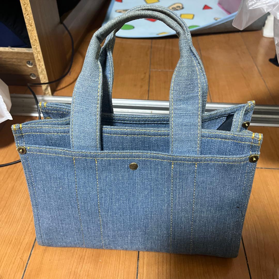 Coach デニムショルダーバッグ