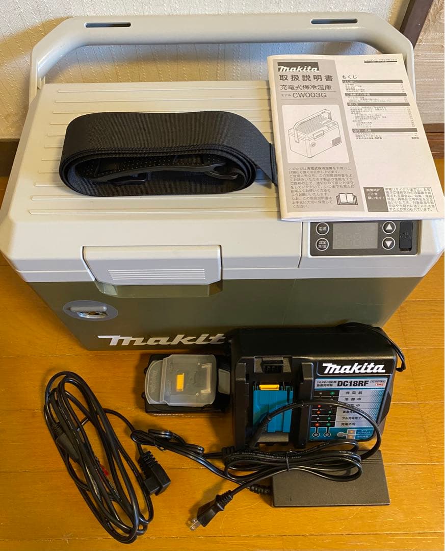 マキタ Makita CW003G 保冷温庫 7L 18Vバッテリー&充電器付