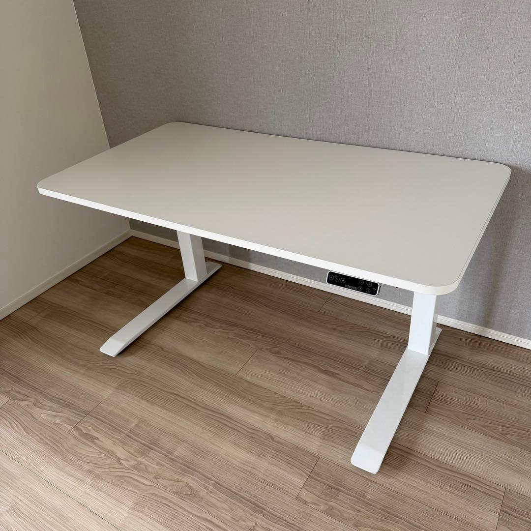 【Raki】FlexiSpot E7 pro 電動昇降デスク ホワイト