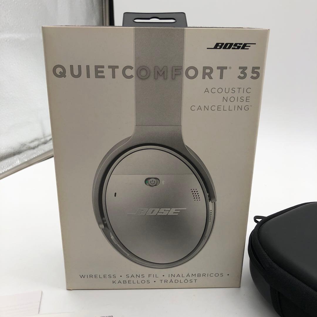 【美品】BOSE QuietComfort 35 ワイヤレスヘッドホン K