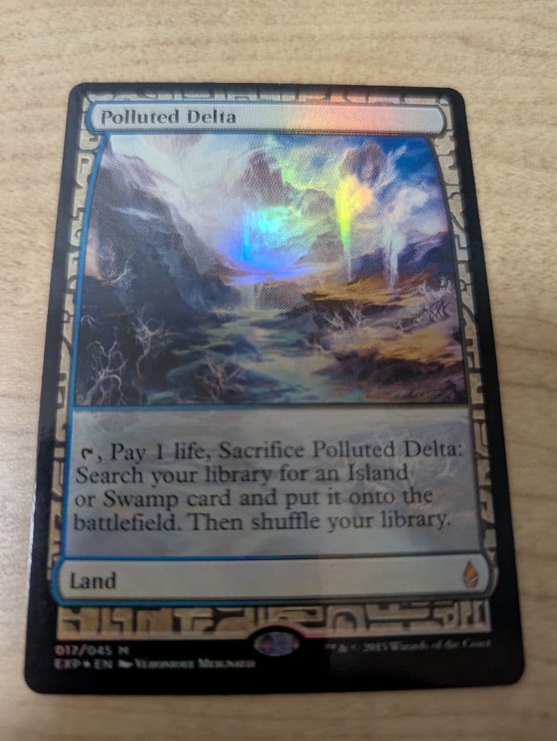 9/30迄の出品【汚染された三角州】【EXP】【foil】