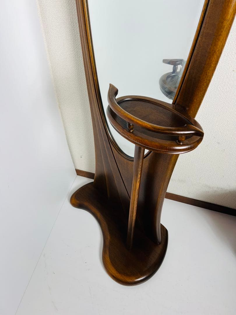 良品 幅60 松永工房 姿見　スタンディングミラー 自立ミラー おしゃれ