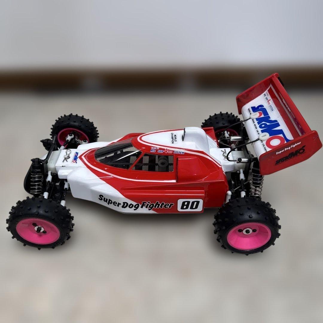 ヨコモ スーパードッグファイター YZ-870Cシャーシとオプションタイヤ2種