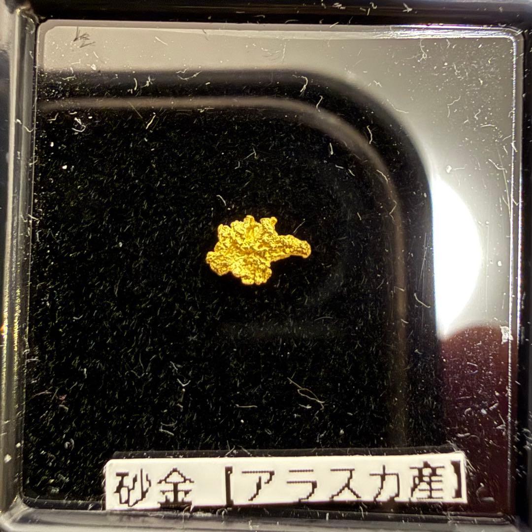 砂金 特大 天然物 【アラスカ産】#116鑑定済 0.08ｇ高純度