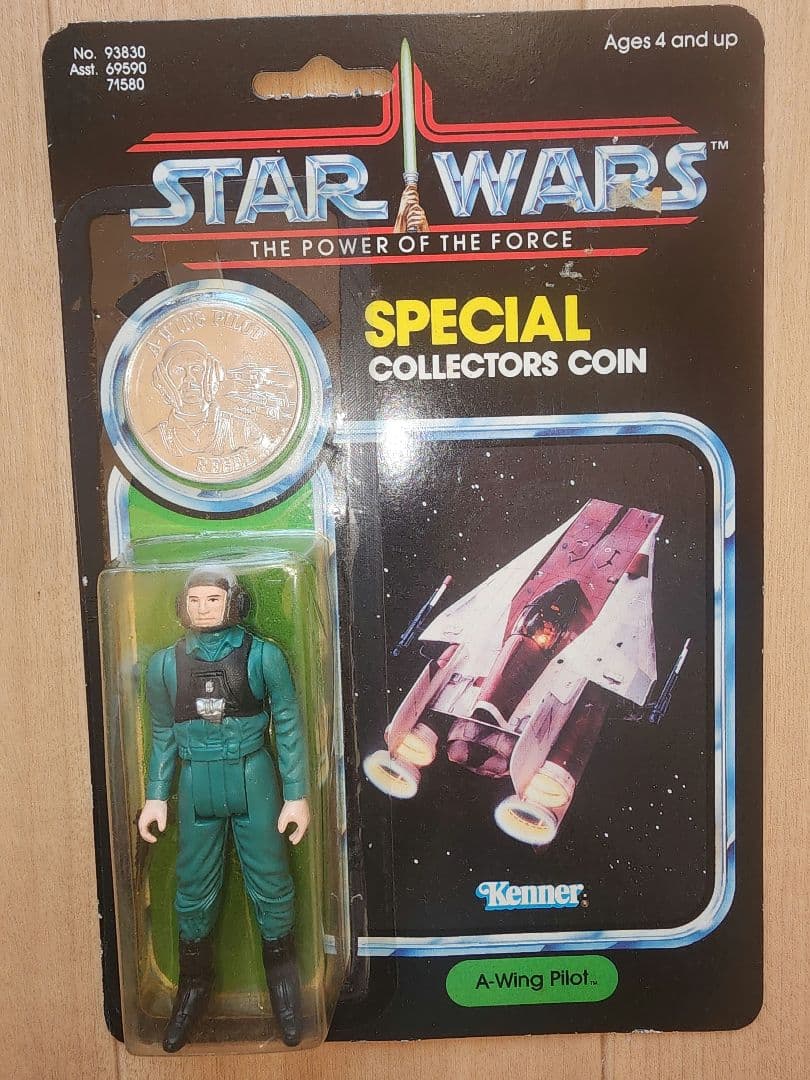 オールドケナー　POF スターウォーズ A-ウィングパイロットフィギュア 当時