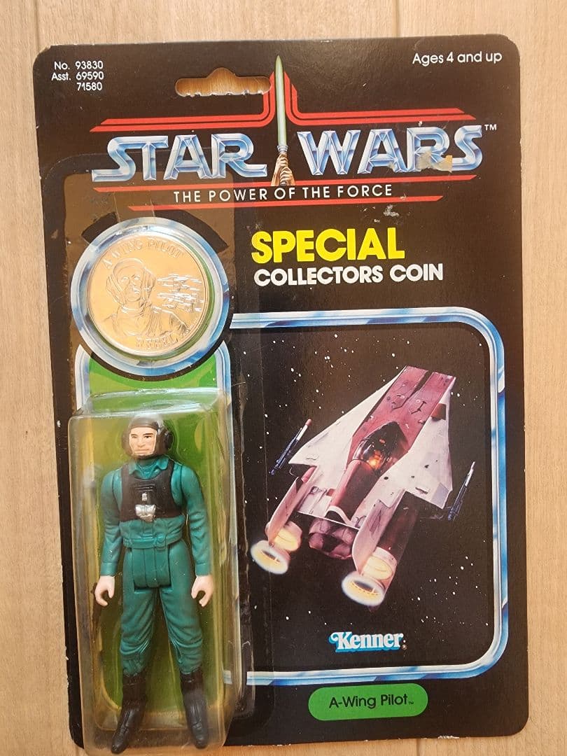 オールドケナー　POF スターウォーズ A-ウィングパイロットフィギュア 当時