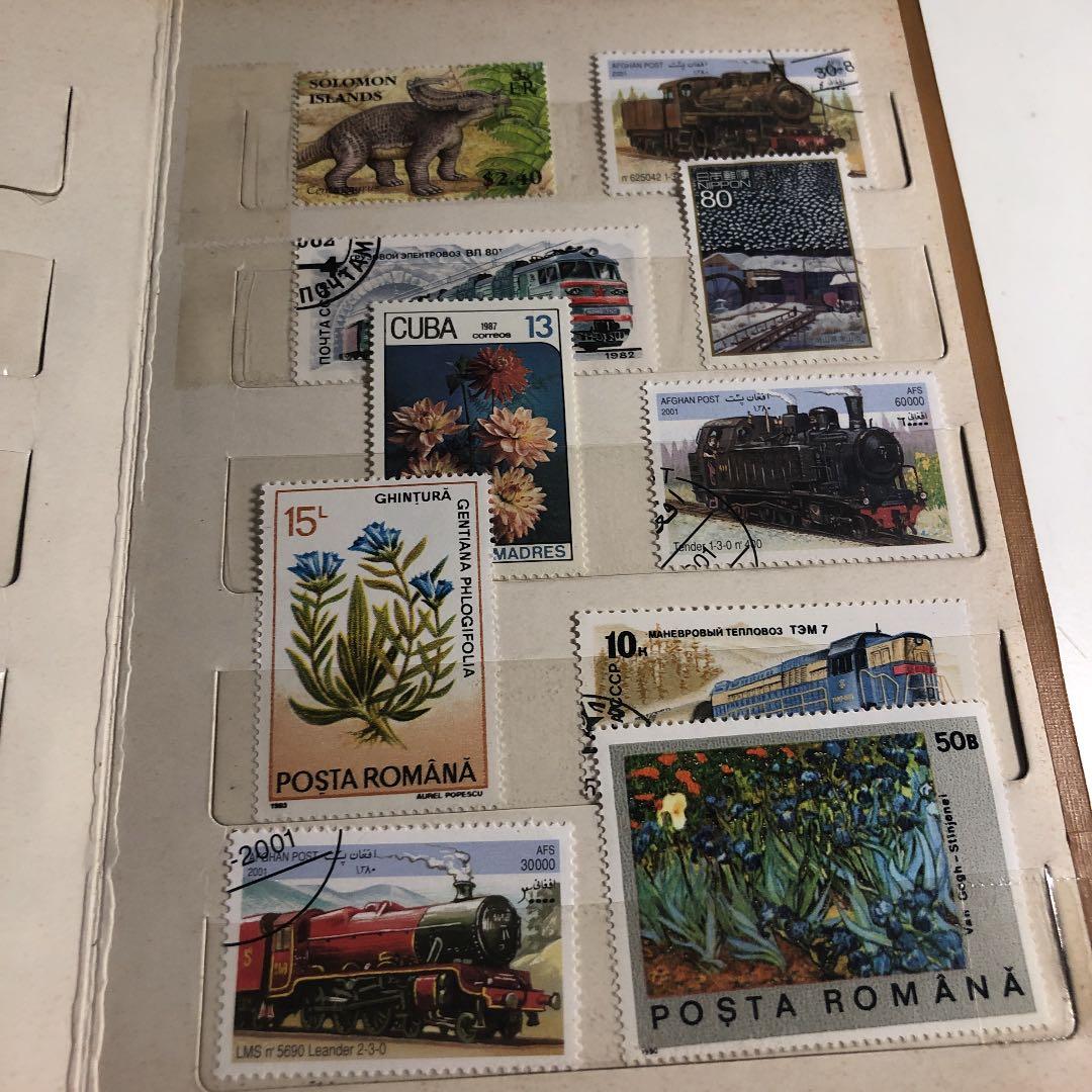 切手コレクション 価値がわかりません。