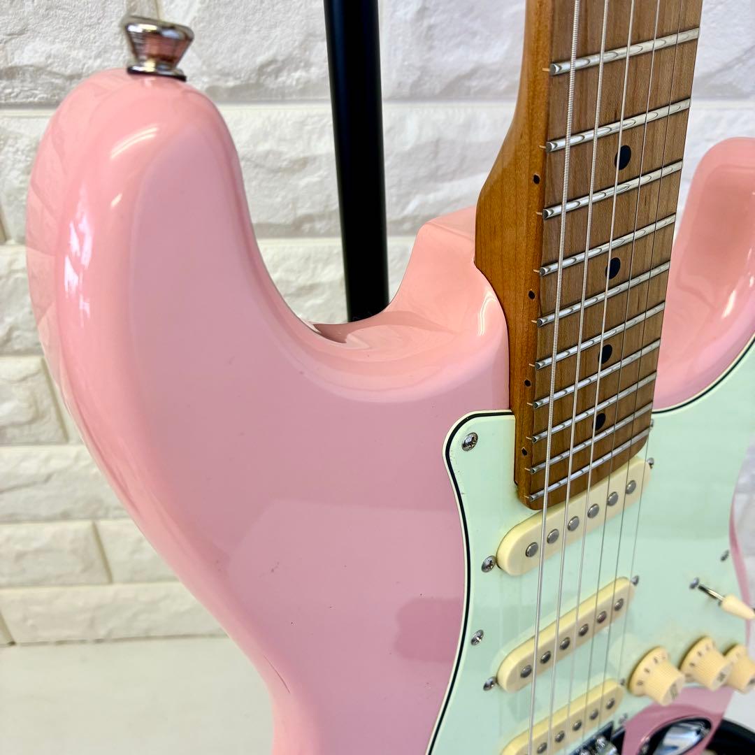 Bacchus BST-1-RSM/M SLPK バッカス エレキギター ピンク