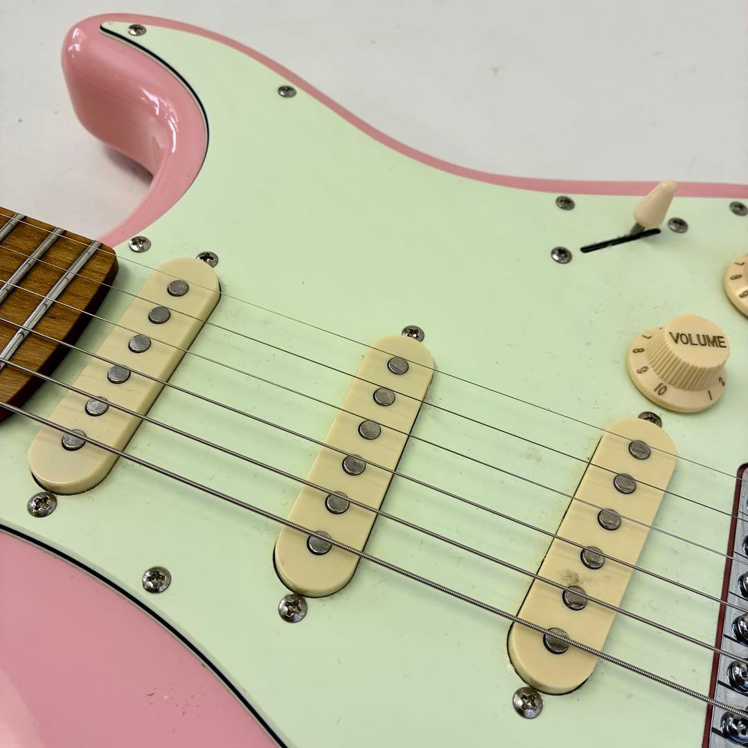 Bacchus BST-1-RSM/M SLPK バッカス エレキギター ピンク