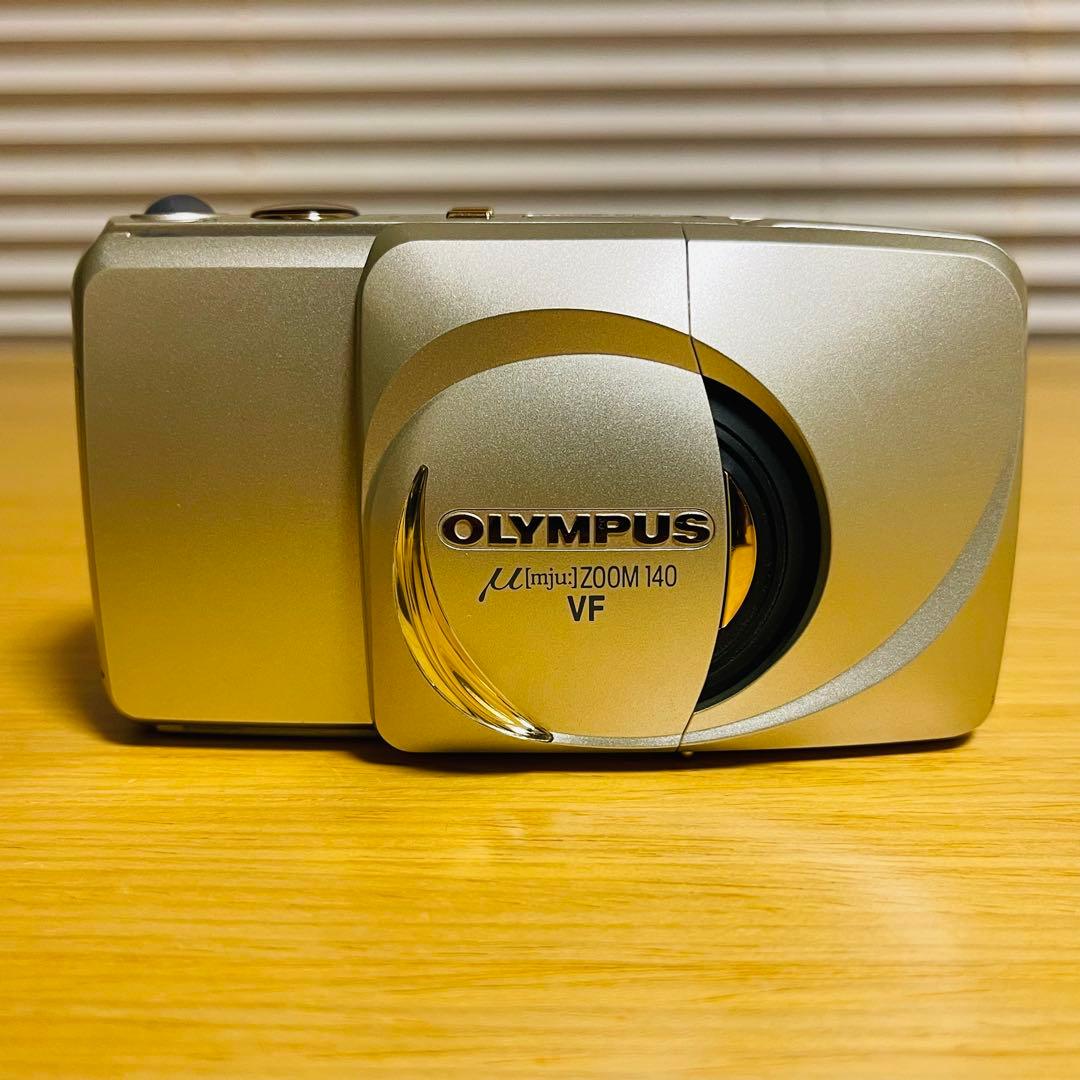 【美品・動作品】OLYMPUS μ ZOOM 140 VF フィルムカメラ