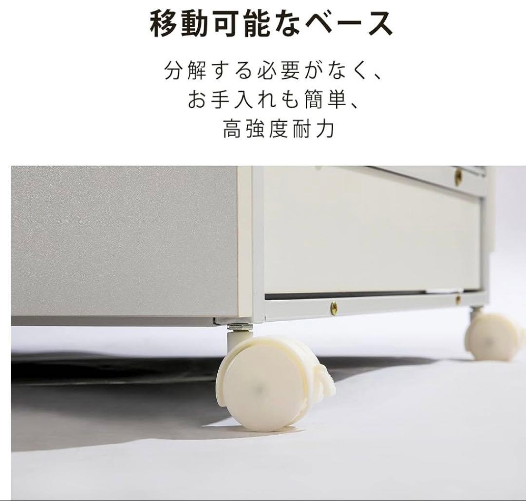 中古犬用ケージ ホワイト 78x56x70cm