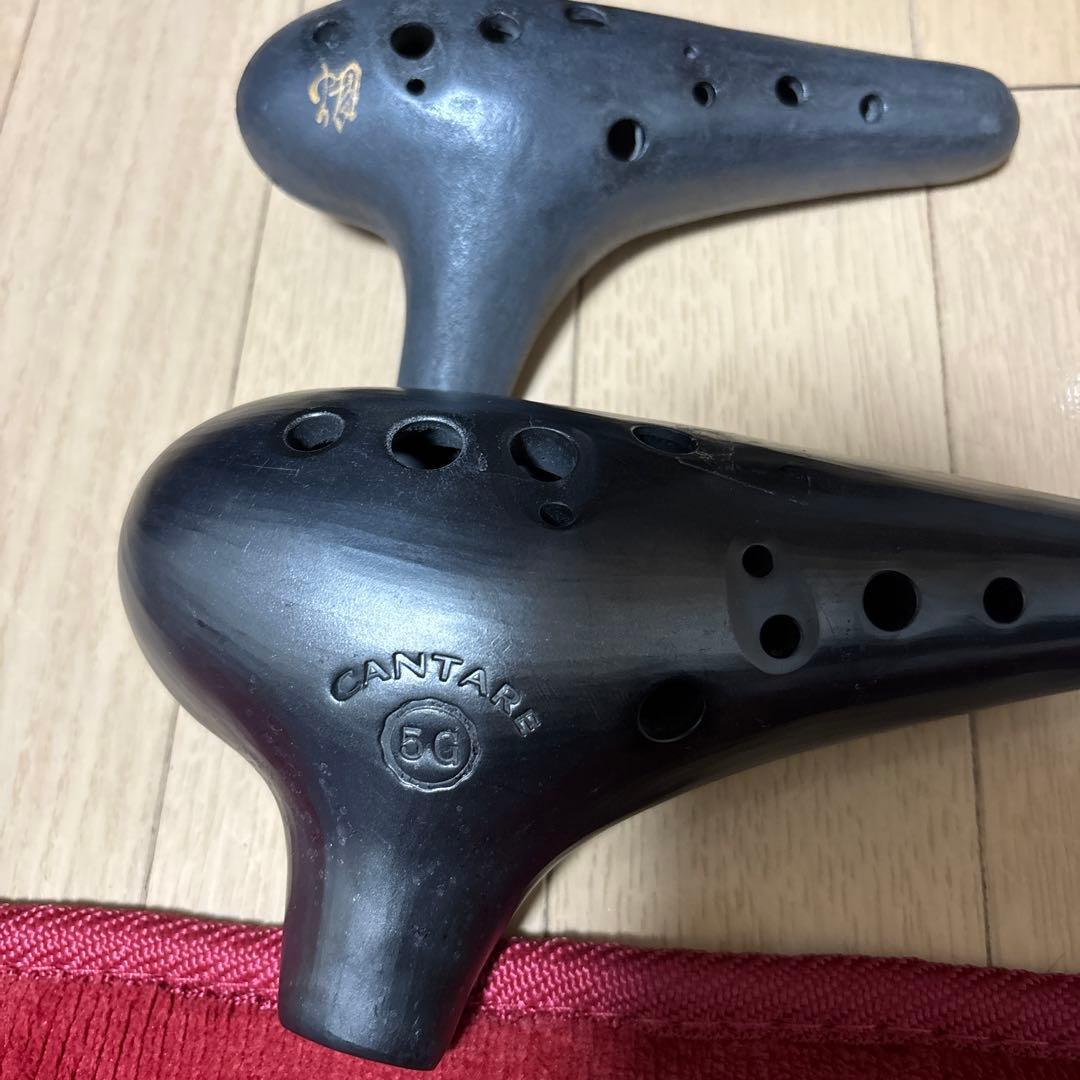 CANTARE オカリナ 1C.2G.3F.4C.5G サイズ