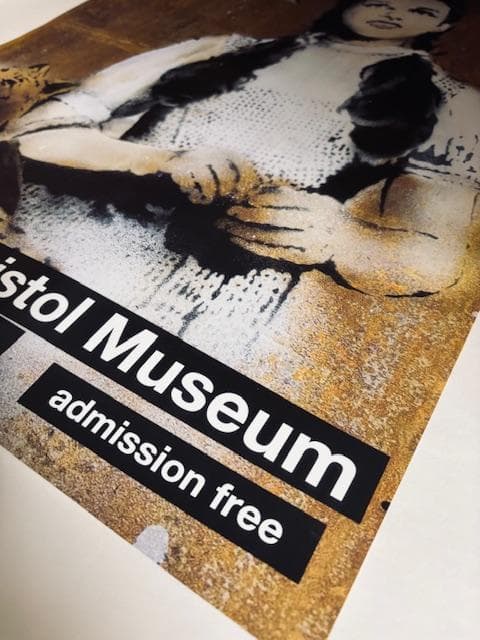 額装品/banksy bristol Dorothy 2009/バンクシー