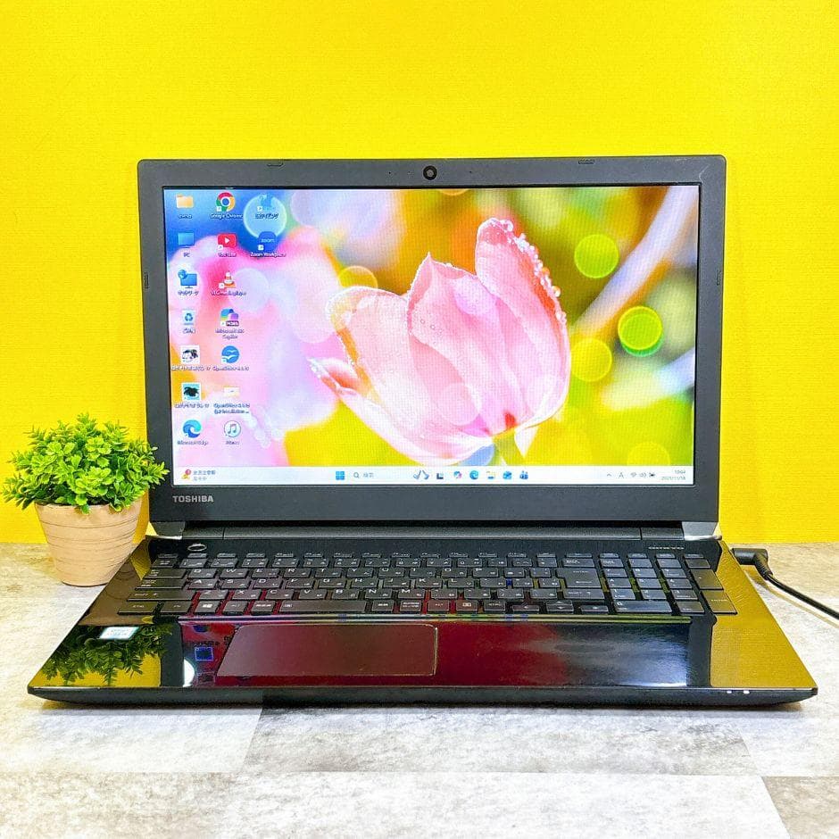 ⅰ5✨SSDでサクサク快適❣人気の黒 カメラ付き 薄型 Win11 仕事や趣味に