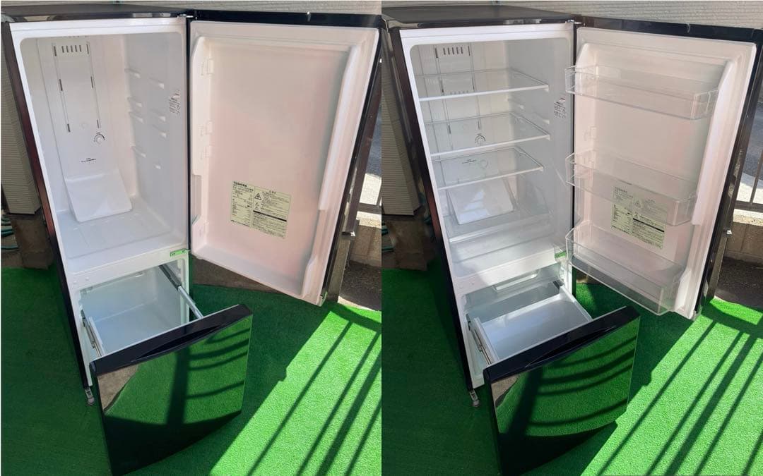 636分解洗浄済み✨ 生活家電2点セット 冷蔵庫 洗濯機 一人暮らし ブラック