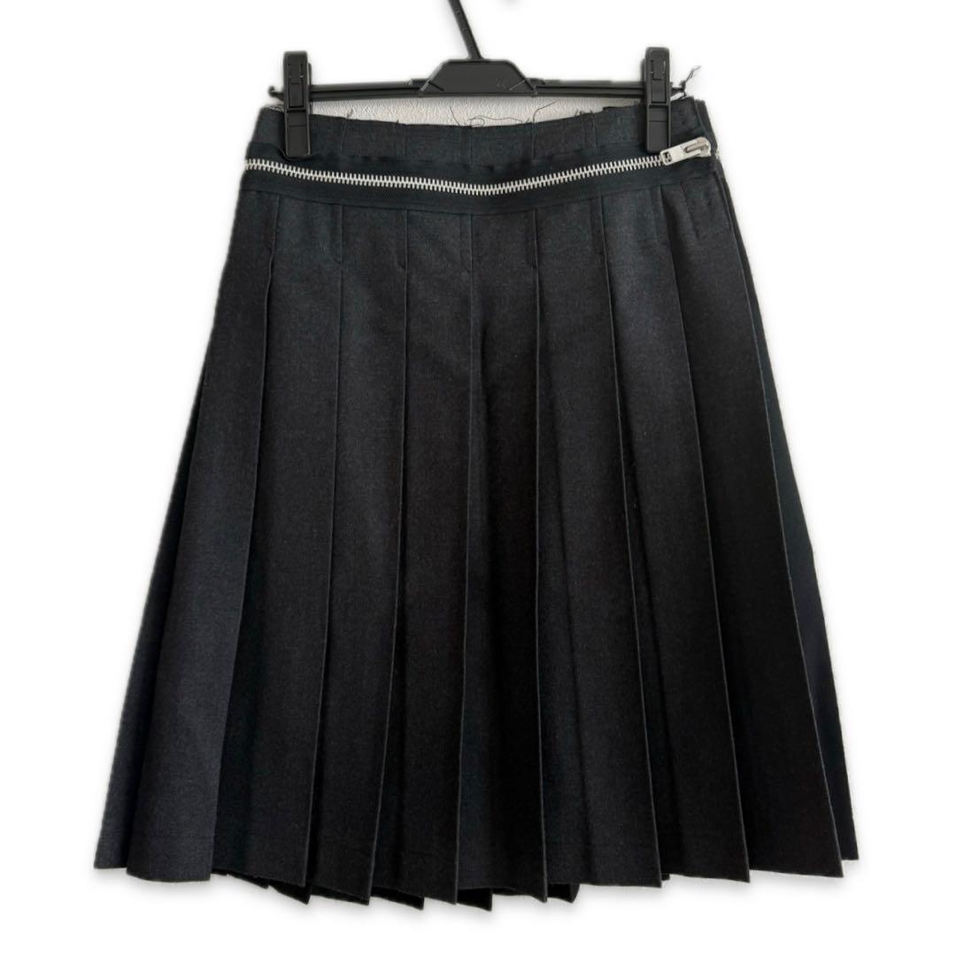 tricot COMME des GARÇONSプリーツスカート