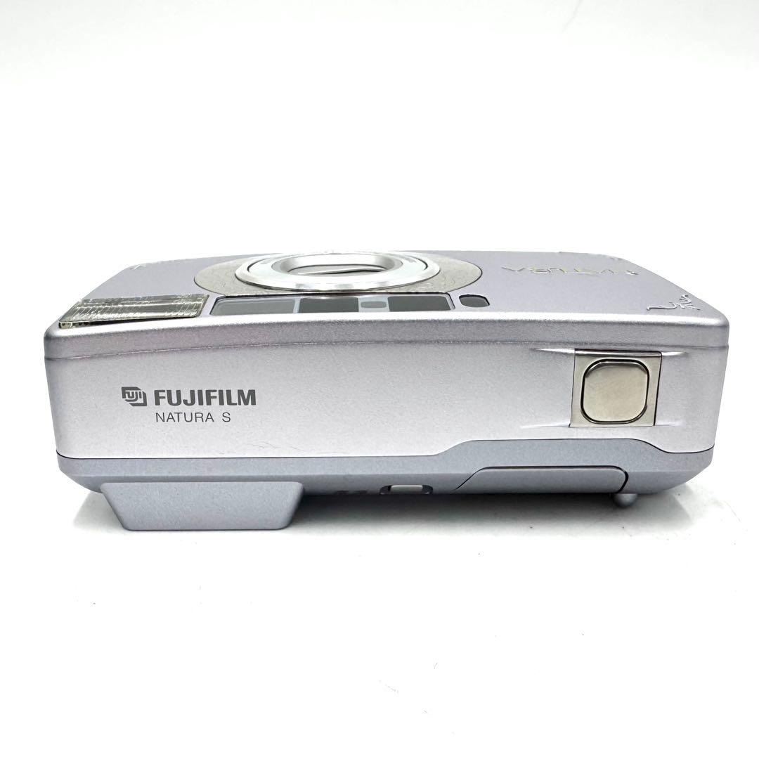 動作良好 FUJIFILM NATURA S ラベンダー フィルムカメラ