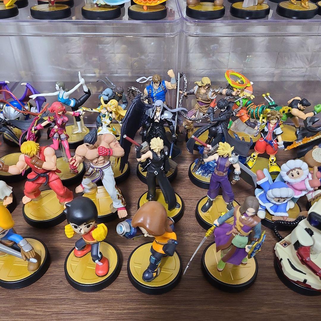 amiibo大乱闘スマッシュブラザーズ全種類94種類+Robotなど合計100個