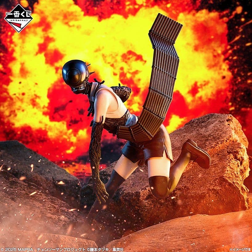 一番くじ チェンソーマン レゼ篇 B賞 ボム ラストワン チェンソーマン&ビーム