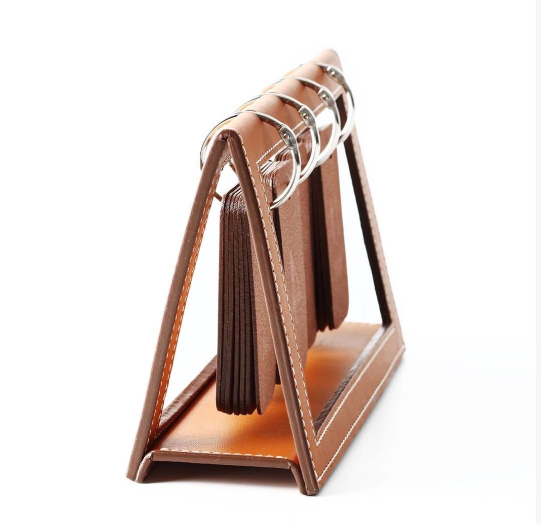 ★美品★ SOMES SADDLEソメスサドル ドムス 万年カレンダー レザー