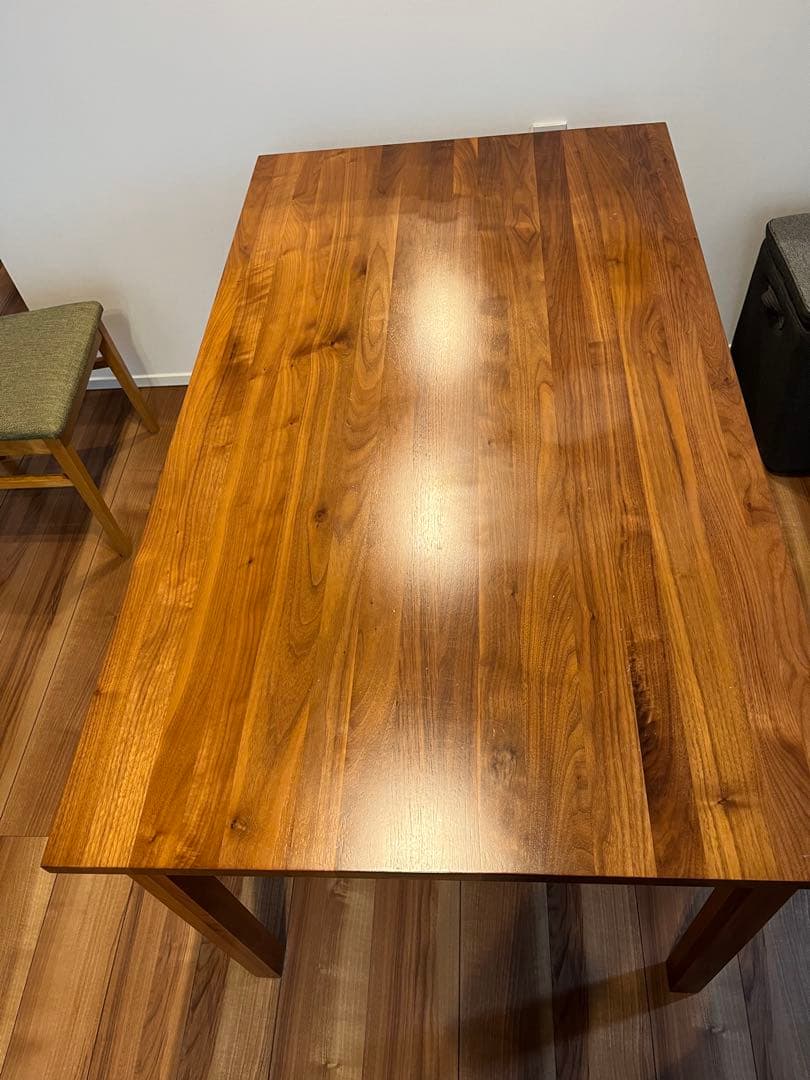 無印　ウォルナットダイニングテーブル