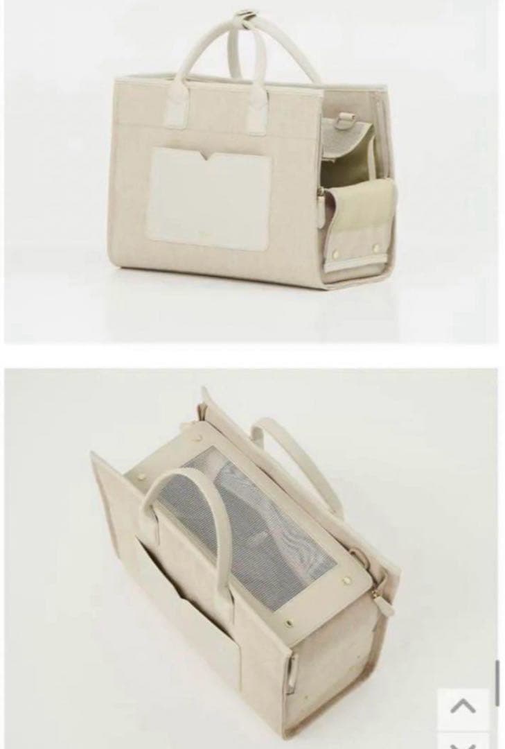 【美品】犬用猫用キャリーバッグMILLIONG ミリオン・ジャパン