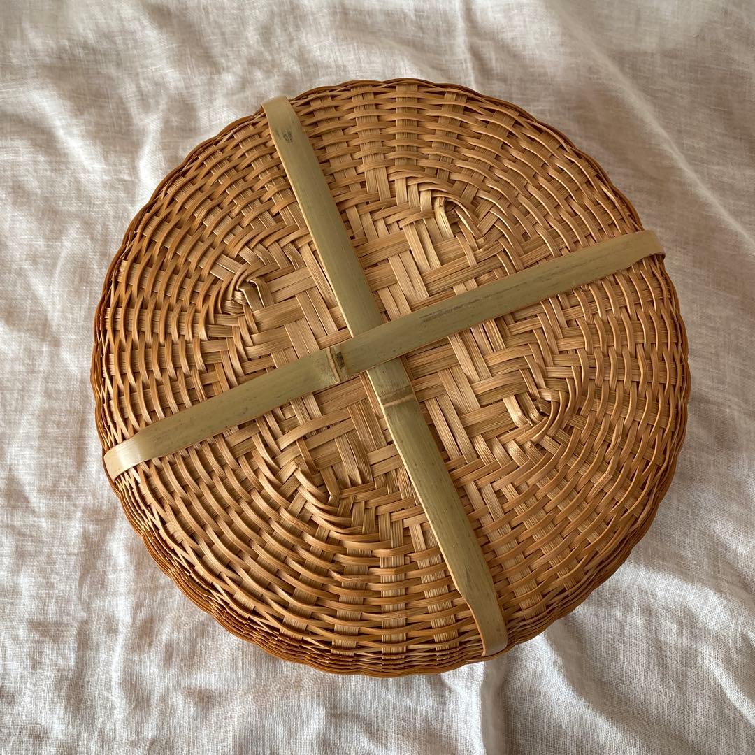 千葉県　真竹　米揚げざる　一升