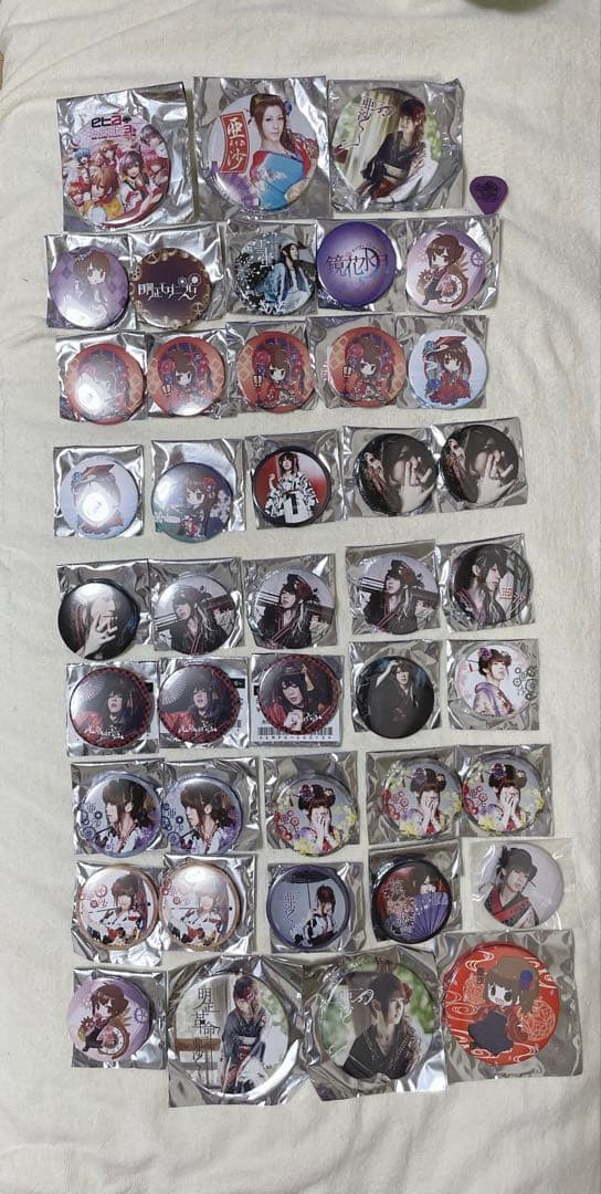 和楽器バンド 亜沙さん 缶バッジセット おまけピック 48点セット