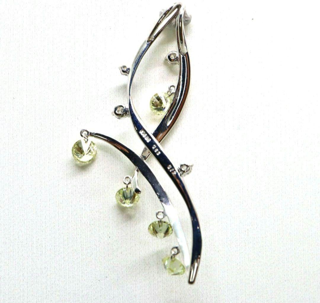 まーぶる 超稀少！超激レアな天然イエローグリーン系のペンダントトップ！②