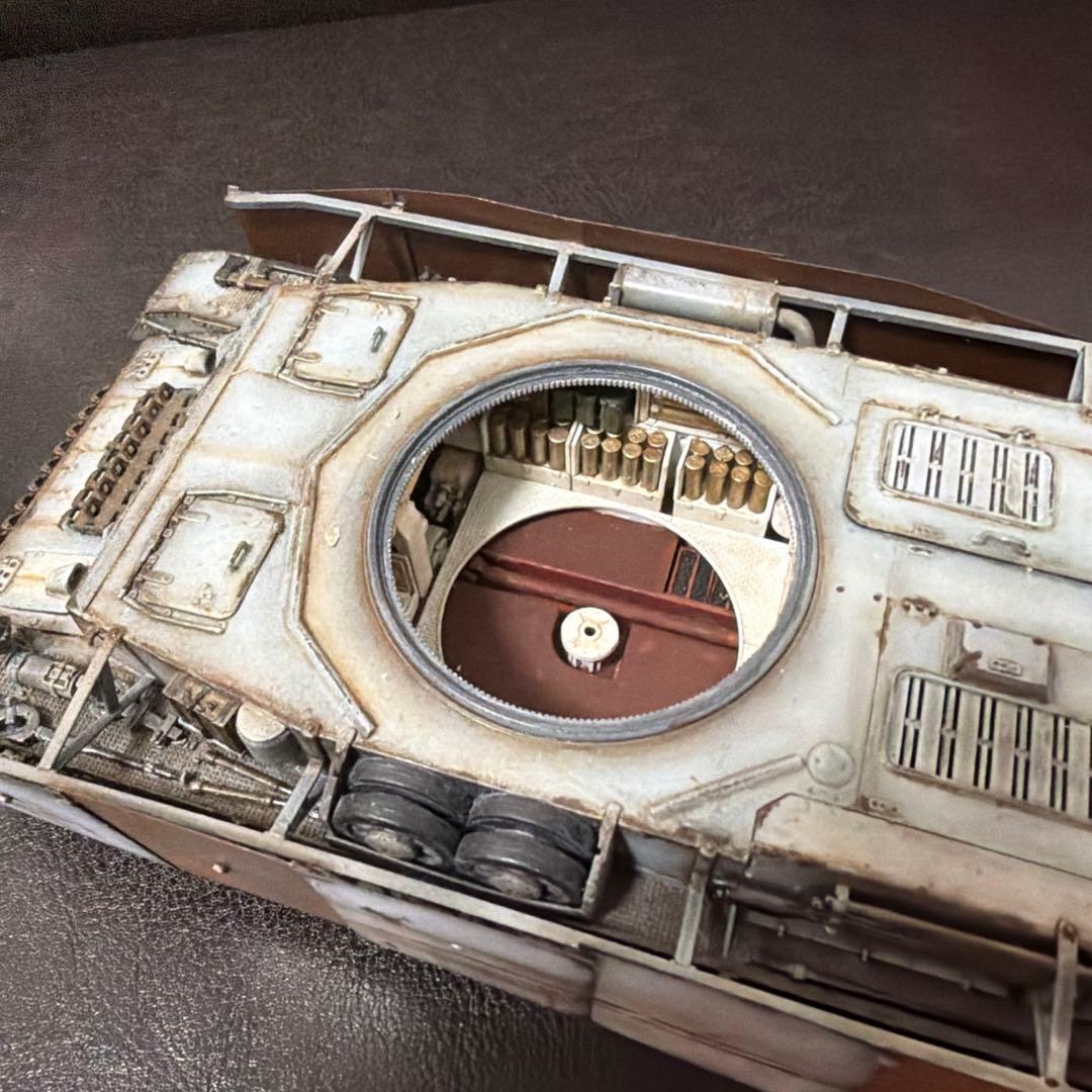 IV号戦車　完成品　インテリア
