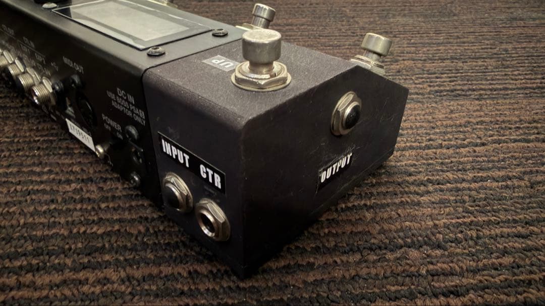 BOSS MS-3 マルチエフェクター バンク切替スイッチ増設済