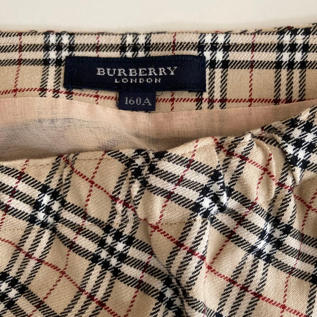 《フェン》新品未使用 バーバリーロンドン　キッズ　スカート 160