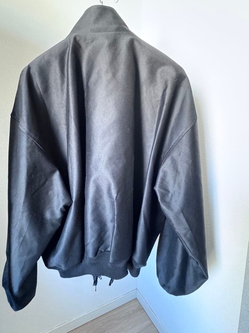 balenciaga 黒 シングルライダースジャケット