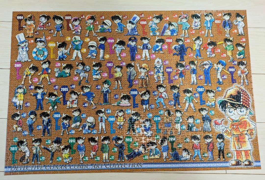 名探偵コナン　コミックアートコレクション　 パズル 1000ピース