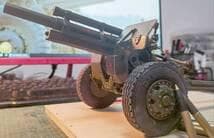 1/16スケー米105ｍｍ榴弾砲模型　１/16スケール　手作　新品