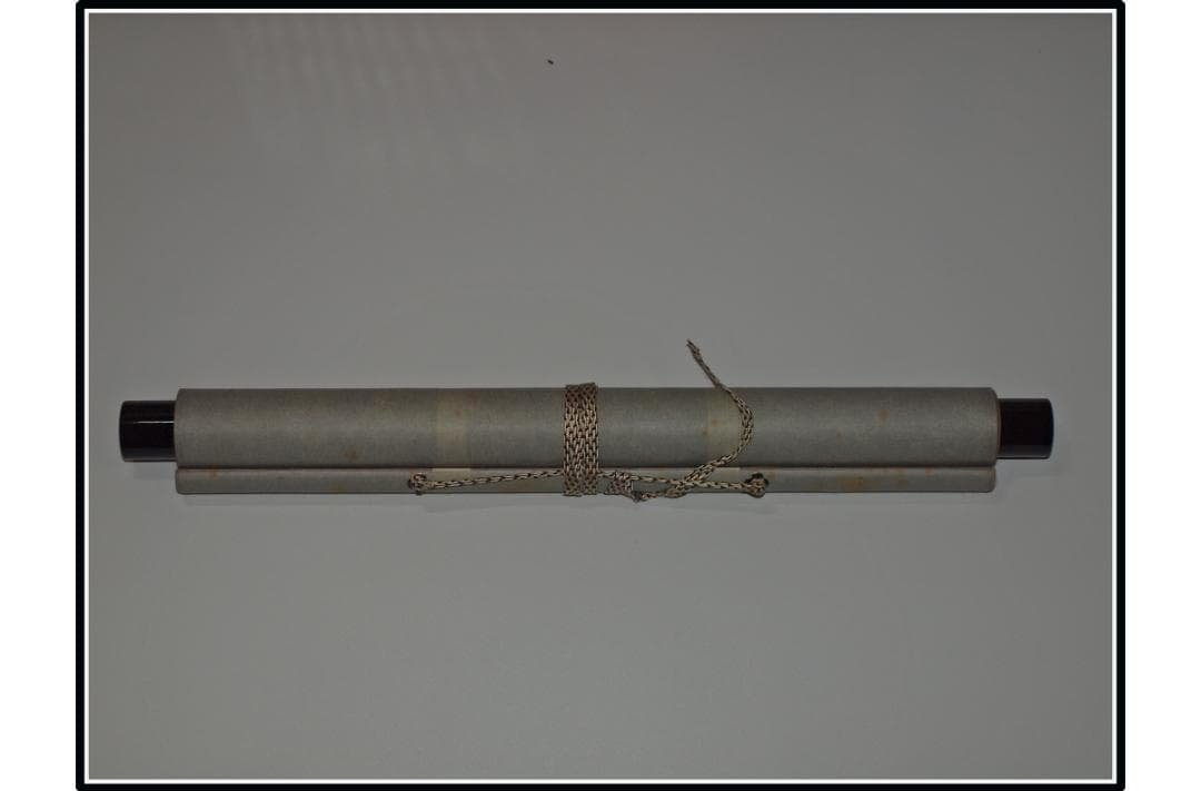 日本時代の掛け軸その　肉筆保証　激安骨董品　 X1123C16-9