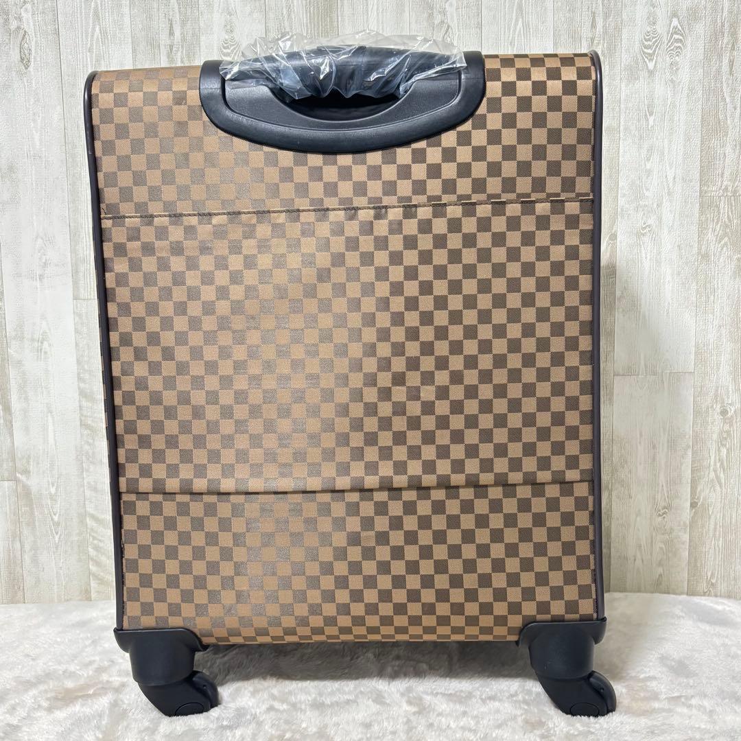 ⭐️未使用⭐️ 市松柄着物バッグ　キャリーケース(容量34L)