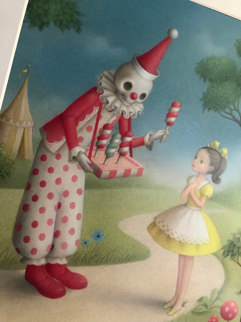 PK額装品 ニコレッタチェッコリィ Nicoletta ceccoli サイン