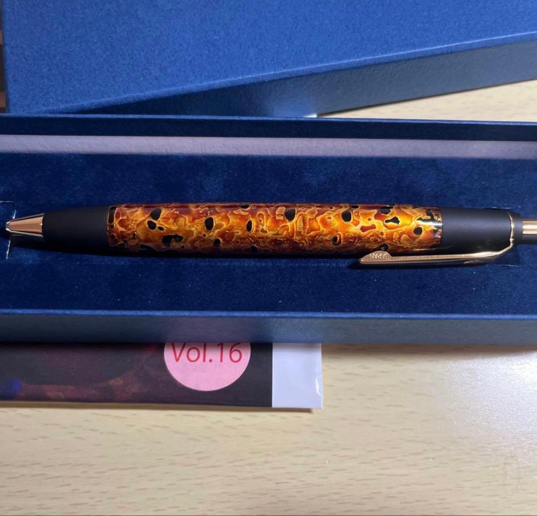 野原工芸　兆春塗り　コラボ　ボールペン　金虫食い