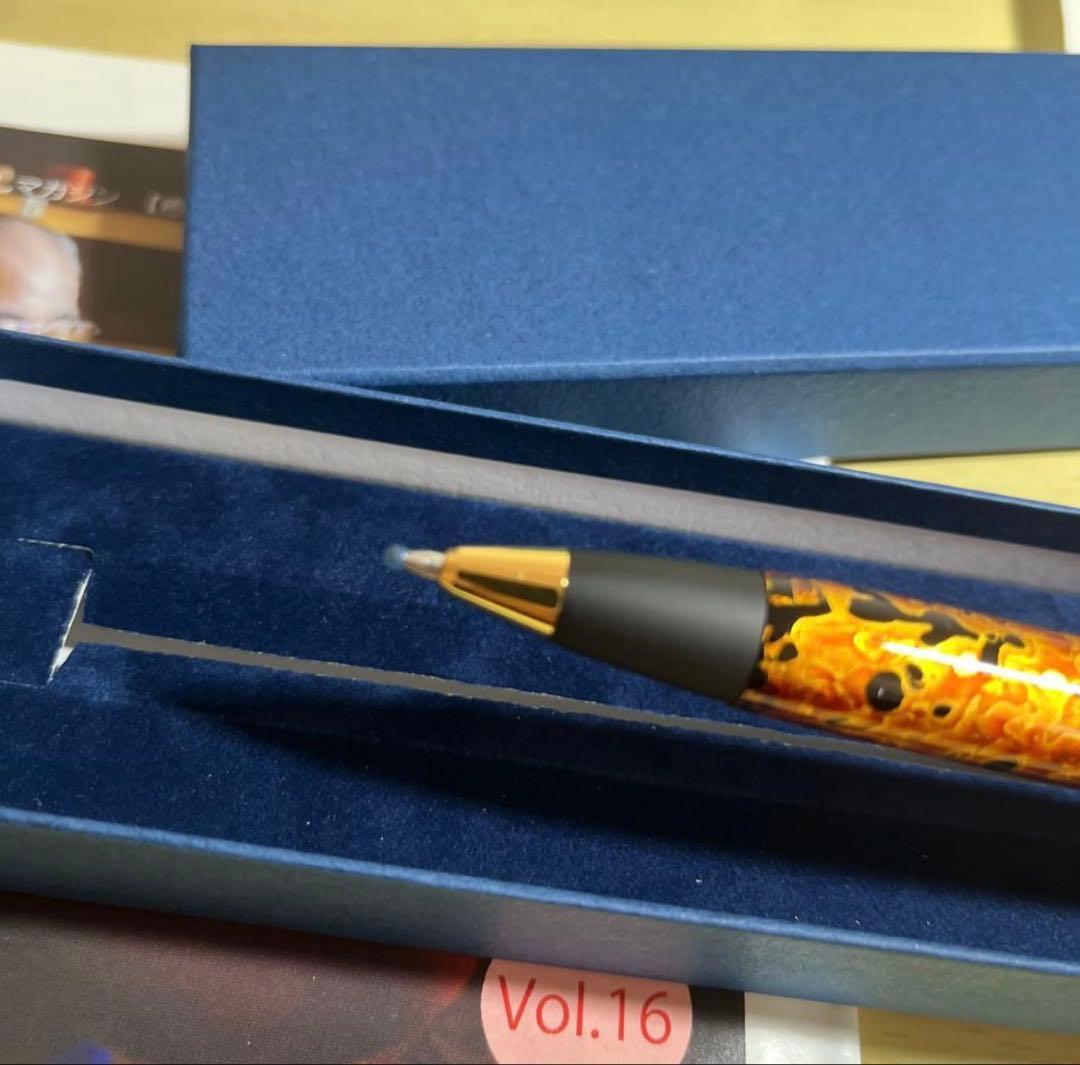 野原工芸　兆春塗り　コラボ　ボールペン　金虫食い