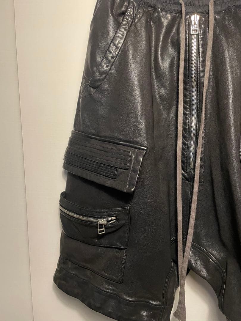 A.F ARTEFACT エーエフ アーティファクト レザー ハーフ パンツ