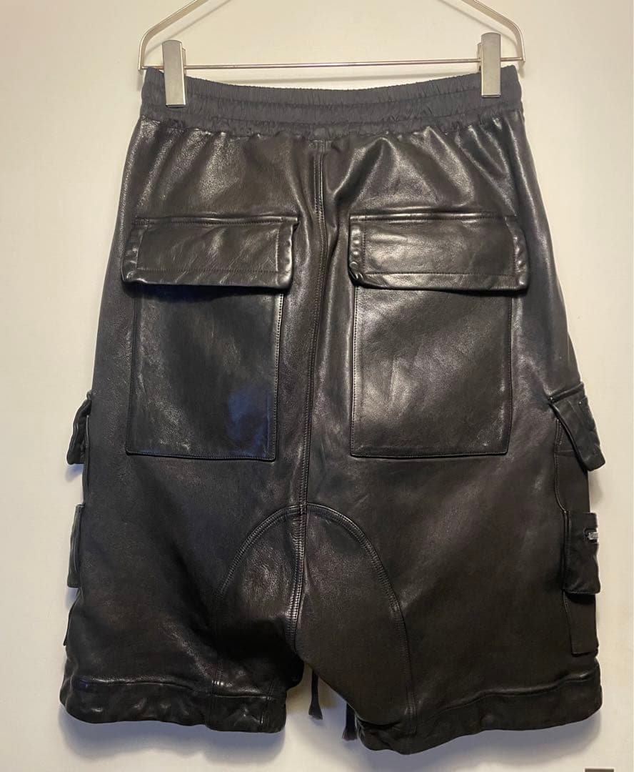 A.F ARTEFACT エーエフ アーティファクト レザー ハーフ パンツ