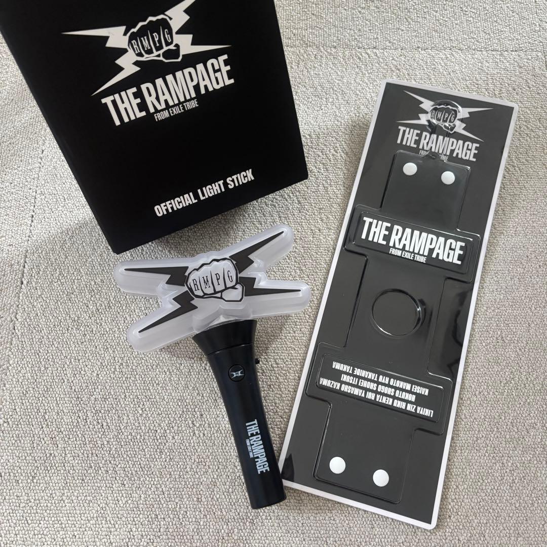 新品【THE RAMPAGE】公式 ライトスティック　ペンライトホルダー　セット